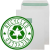 100%  Recycled FSC - Self Seal (press to stick), Natural White, Window, Green Inside +£0.11
