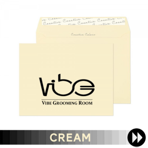 Cream Printed Envelopes