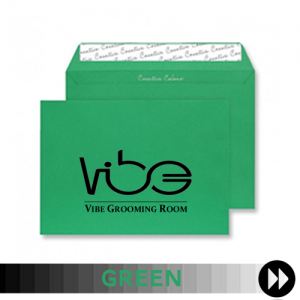Green Printed Envelopes
