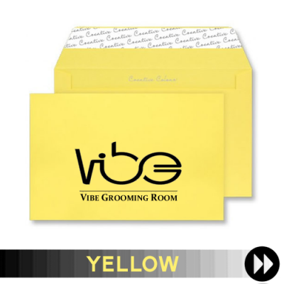 Yellow Printed Envelopes