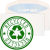 NATURE FIRST FSC - 100% Recycled + Logo Inside, 90gsm, White, Gummed (wet to stick) +£0.05