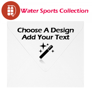 Water Sports Envelopes - Printed Front Or Back